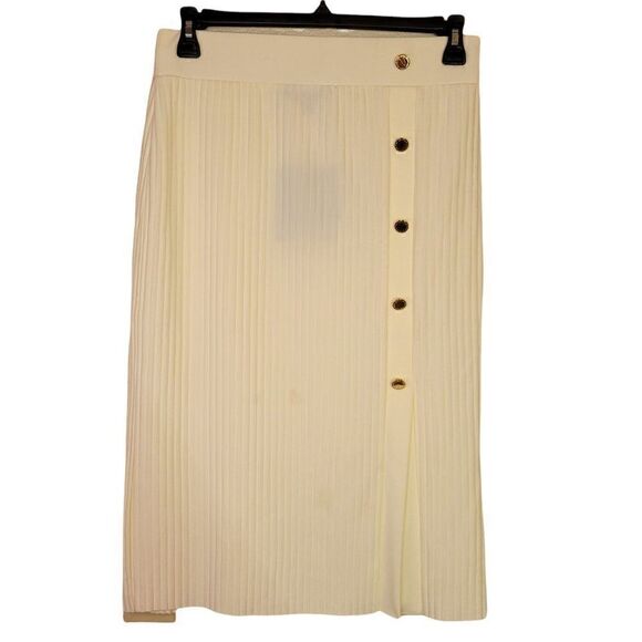 Marc New York Rib-Knit Button-Up Midi Skirt (size M) - Picture 1 of 6